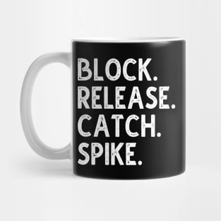 Block Release Catch Spike Mug